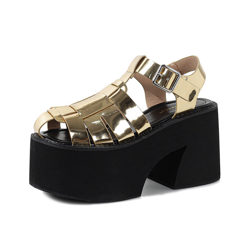 Qadira | Women’s Orthopedic Platform Fisherman Block Heel Sandals