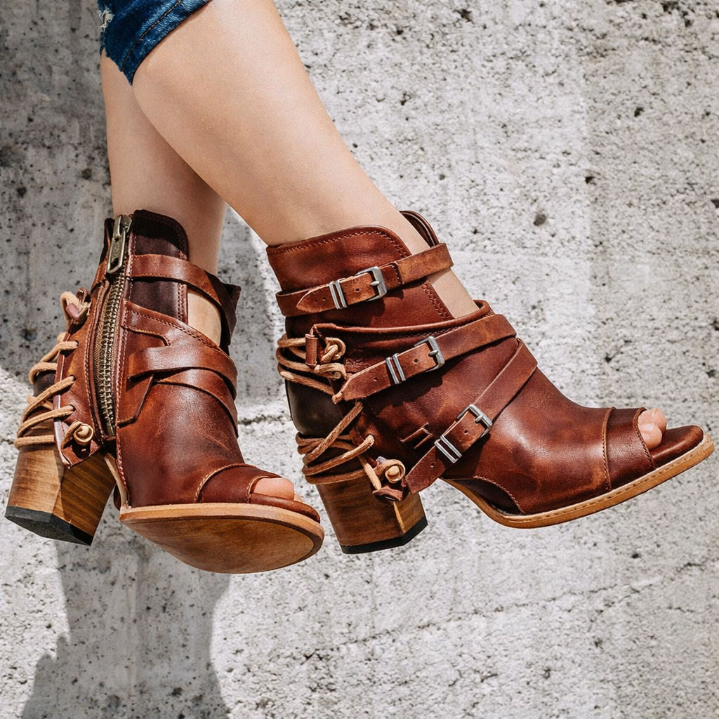 OrthoCare Wedge Sandals - Roman Style Comfort