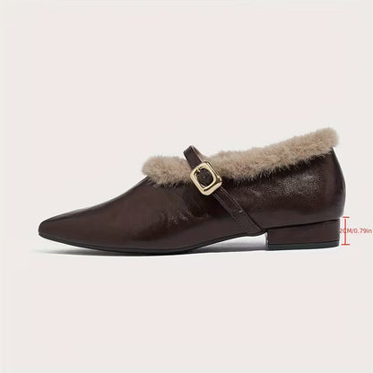 OrthoCare Sheepskin Ankle Shoes - Supportive Strap