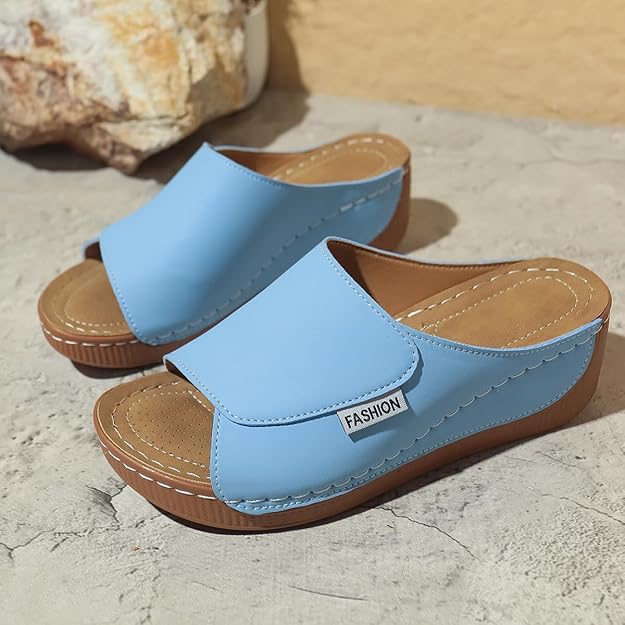 OrthoCare Plus-Size Slippers - Chunky Sole Comfort
