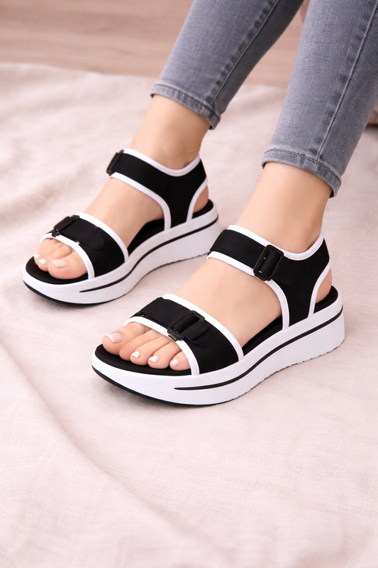 OrthoCare Bandage Design Platform Sandals - Unique Summer