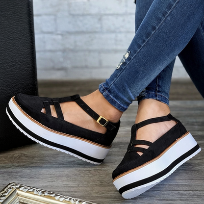OrthoCare Buckle Muffin Sandals: Unique Elegance And Comfort