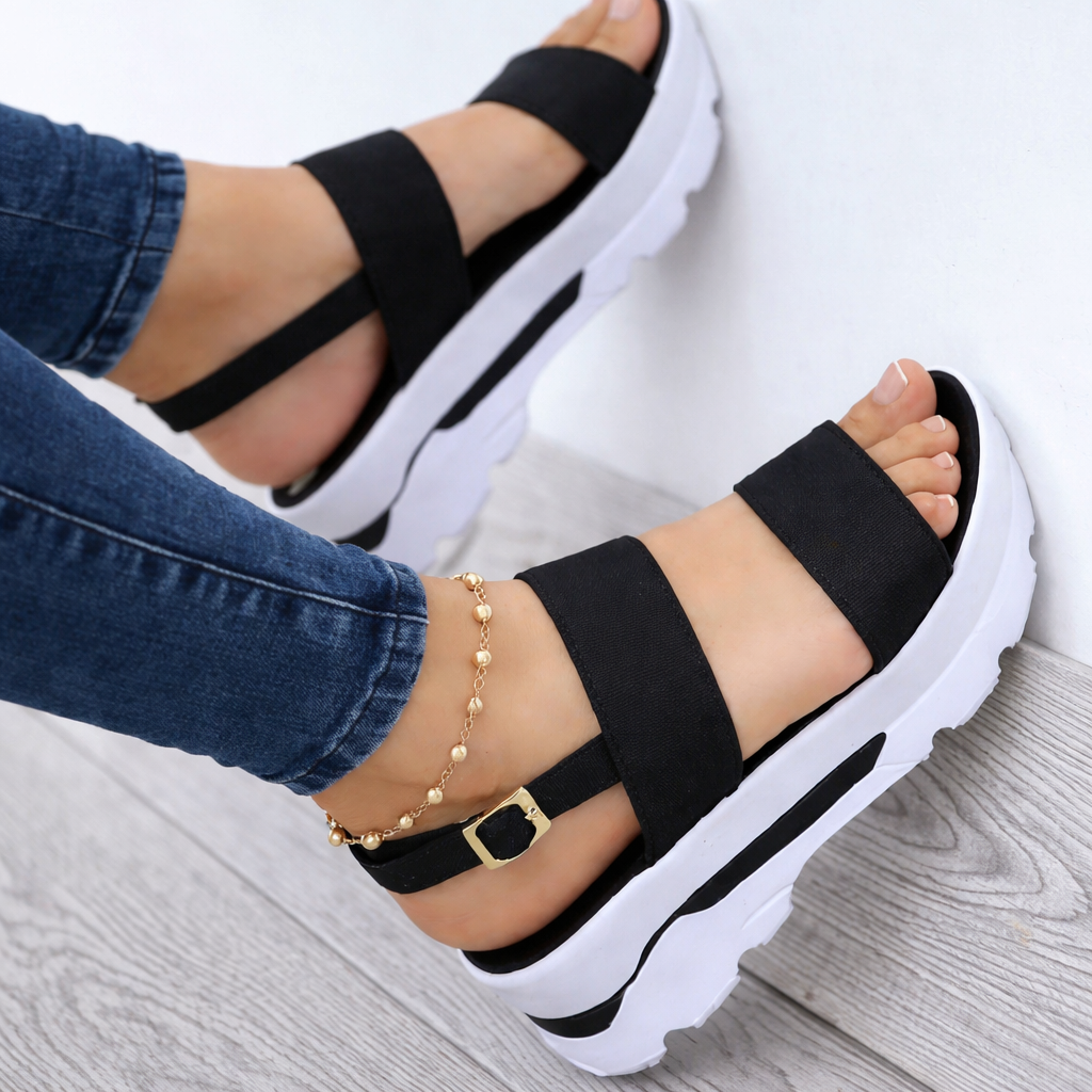 OrthoCare Platform Sandals - Unique Summer Fashion