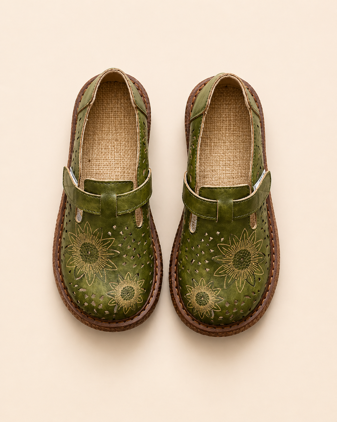 Juliana | Women’s Orthopedic Cutout Leather Comfort Shoes