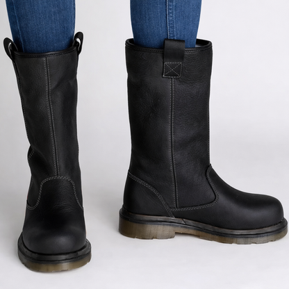 Hayden | Orthopedic Shearling-Lined Winter Leather Boots