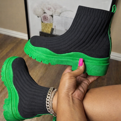 Merida | VibeStep Orthopedic Chunky Sock Sneakers