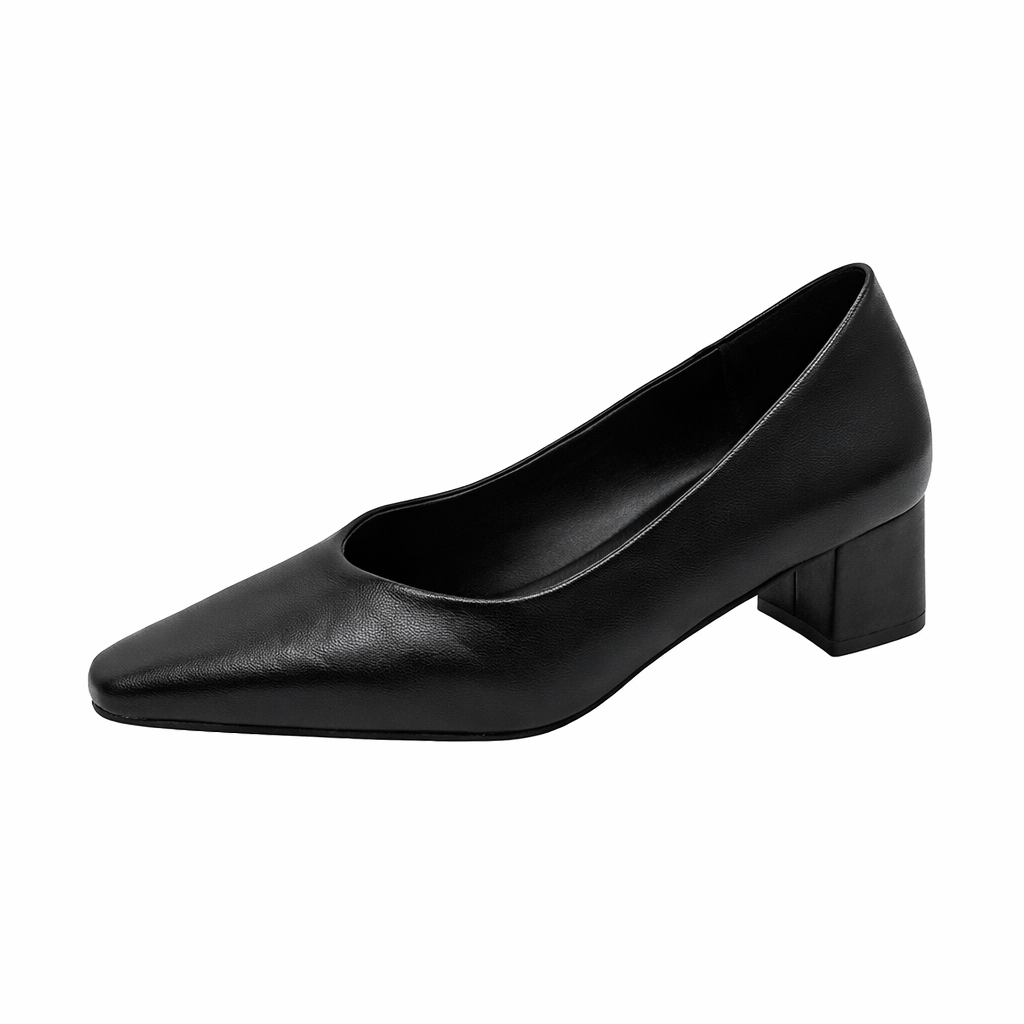 OrthoCare Square Toe Mid-Heel Shoes - Comfort Fit