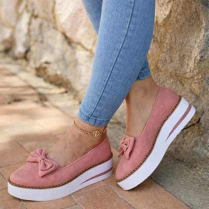 OrthoCare Women’s Shoes - Bow & Breathable Design