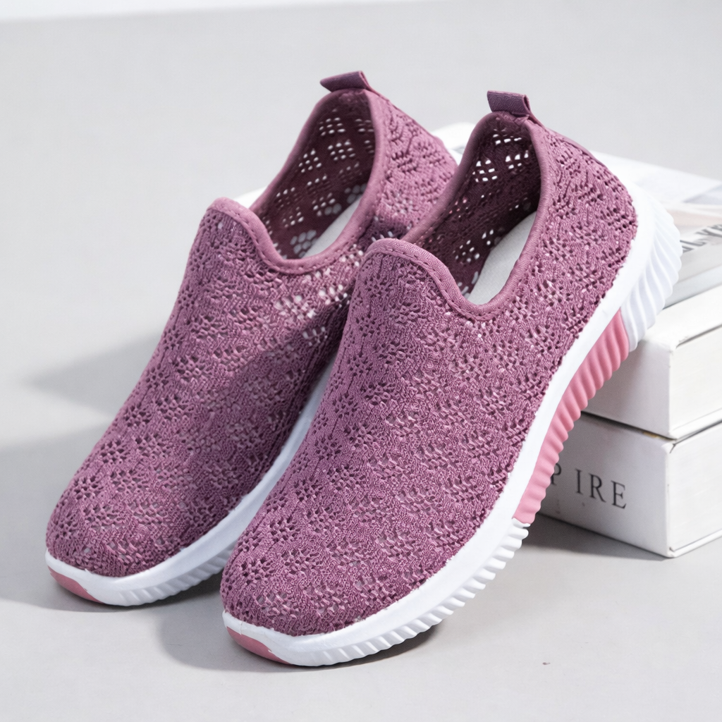 OrthoCare Mesh Flats - Lightweight Breathable Shoes