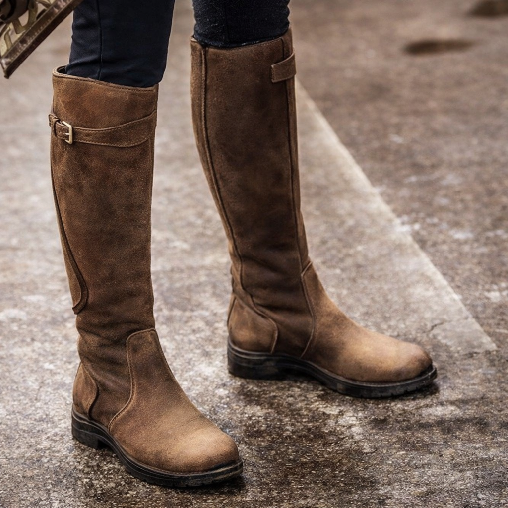 Carmen | Orthopedic Knee-High Riding Boots – Classic Equestrian Comfort