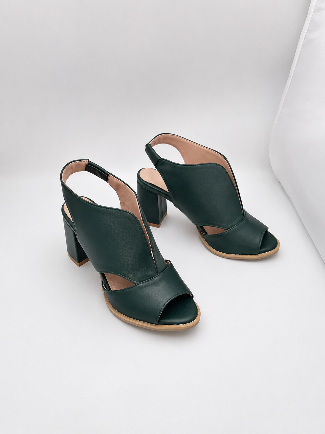 Thalassa | Women’s Orthopedic Peep Toe Block Heel Sandals