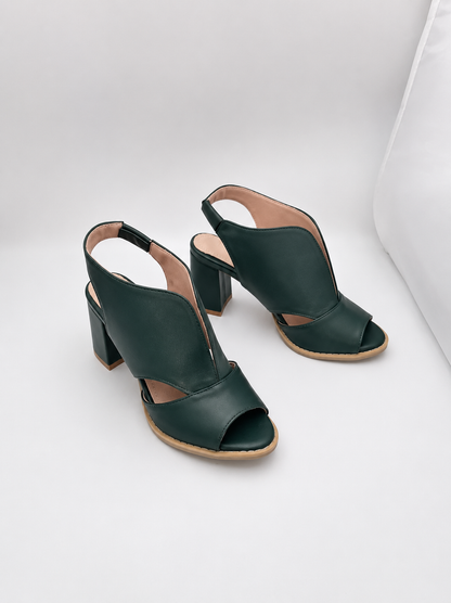 Thalassa | Women’s Orthopedic Peep Toe Block Heel Sandals