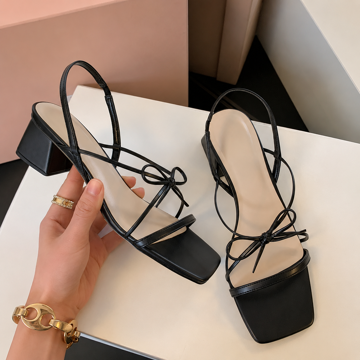 Ysadora | Women’s Orthopedic Strappy Block Heel Sandals