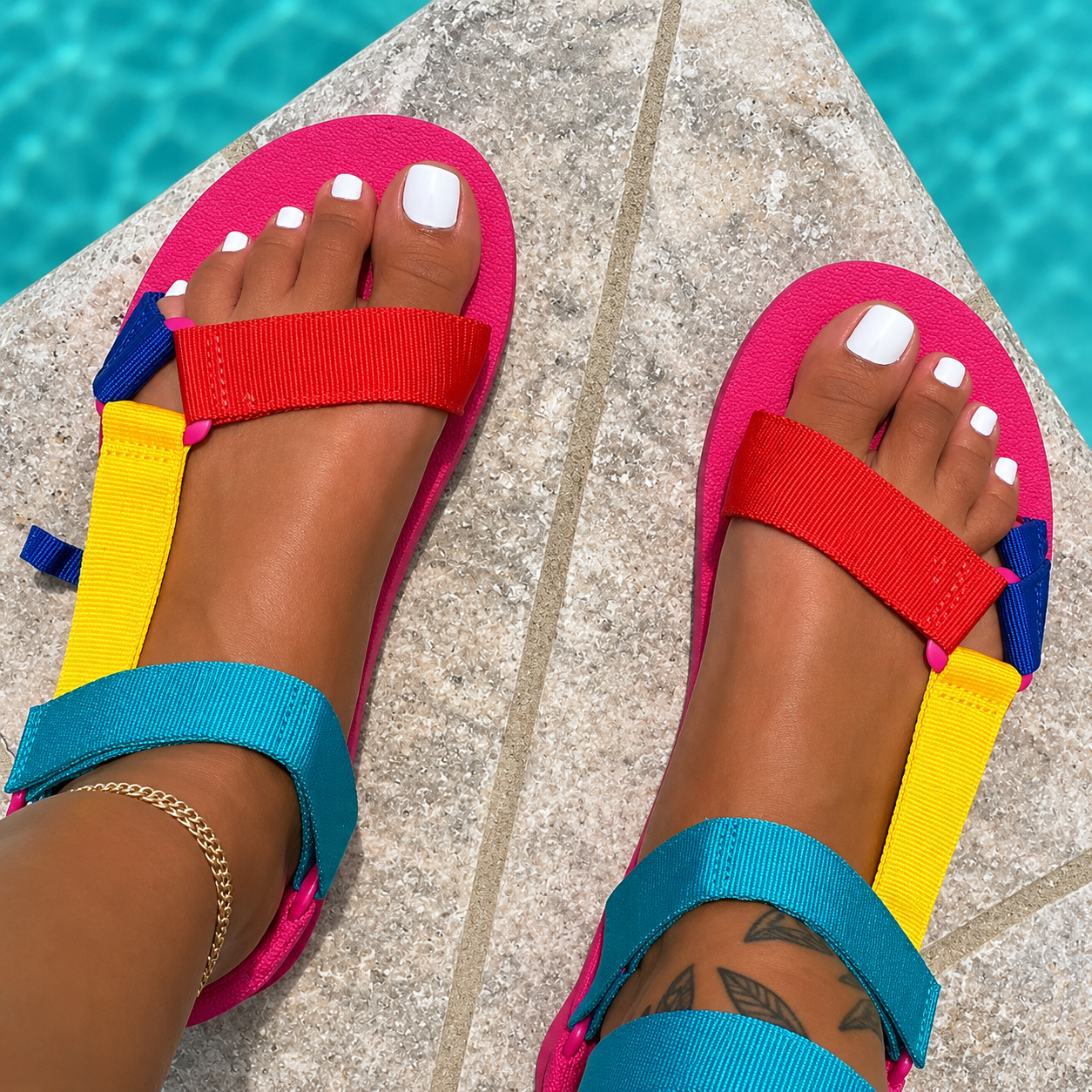 Araminta | Women’s Orthopedic Waterproof Double Strap Sport Sandals