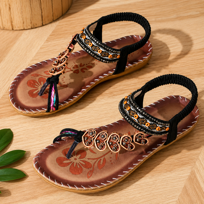 Nymeria | Women’s Orthopedic Bohemian Charm Toe Ring Sandals