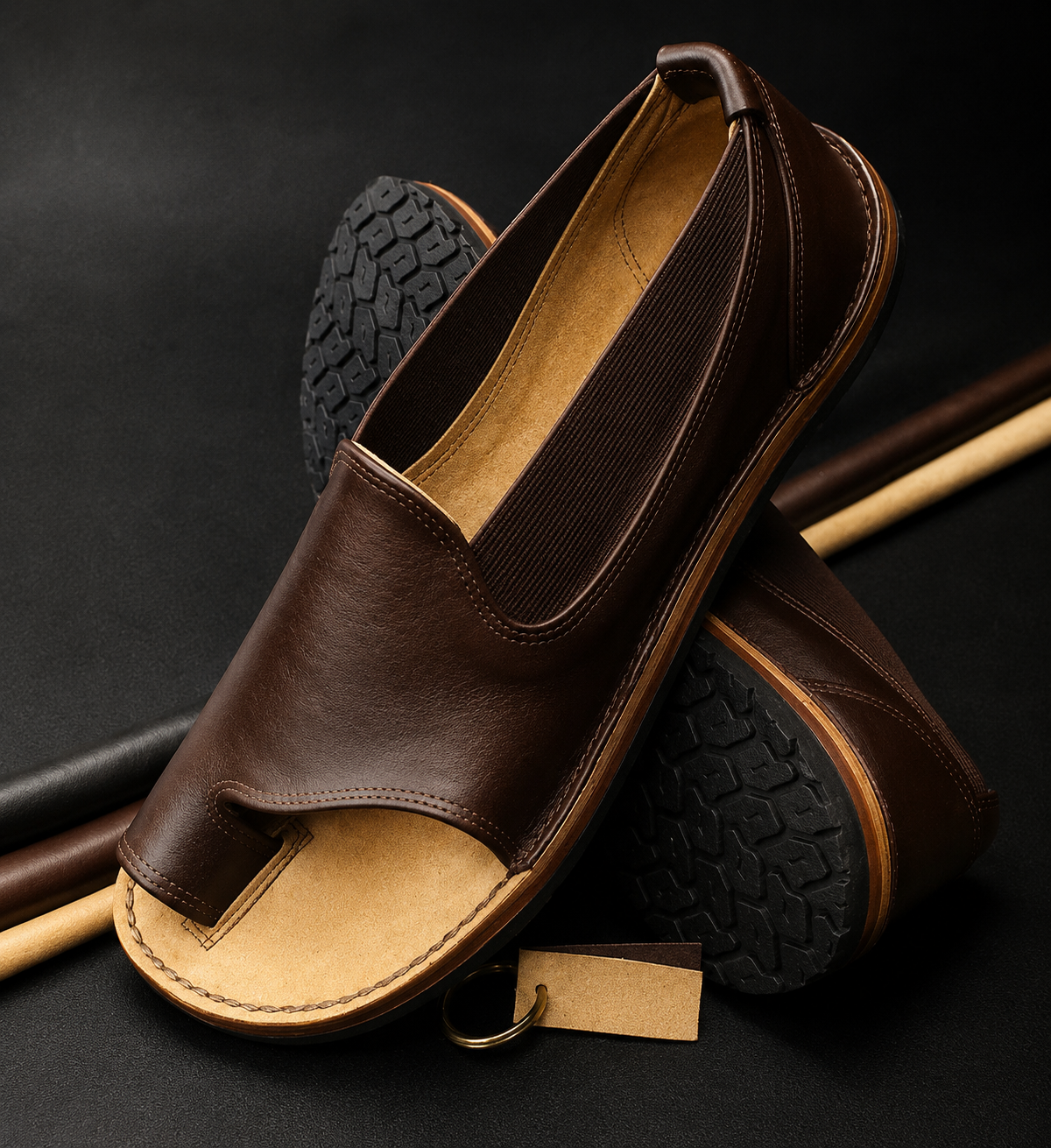 Priscilla | Women’s Orthopedic Peep Toe Comfort Flats