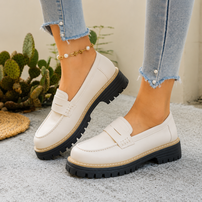 Blaithin | Women’s Orthopedic Chunky Sole Loafer Shoes