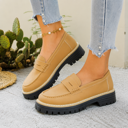 Blaithin | Women’s Orthopedic Chunky Sole Loafer Shoes