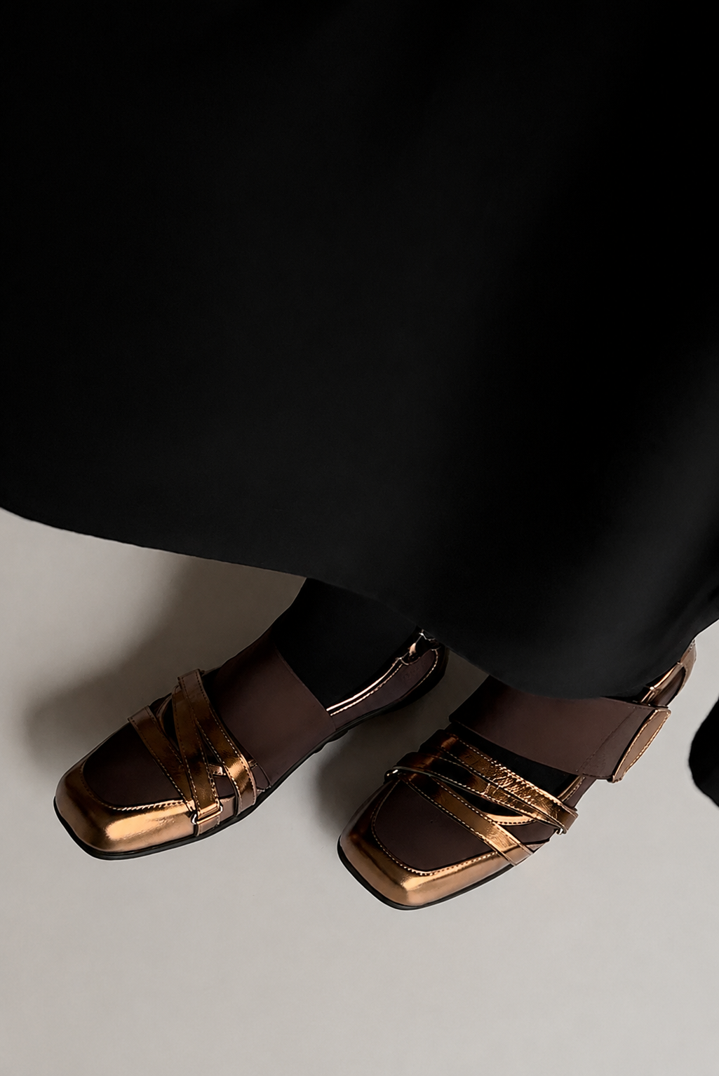 Baylisse | Women’s Orthopedic Retro Buckle Loafer Flats