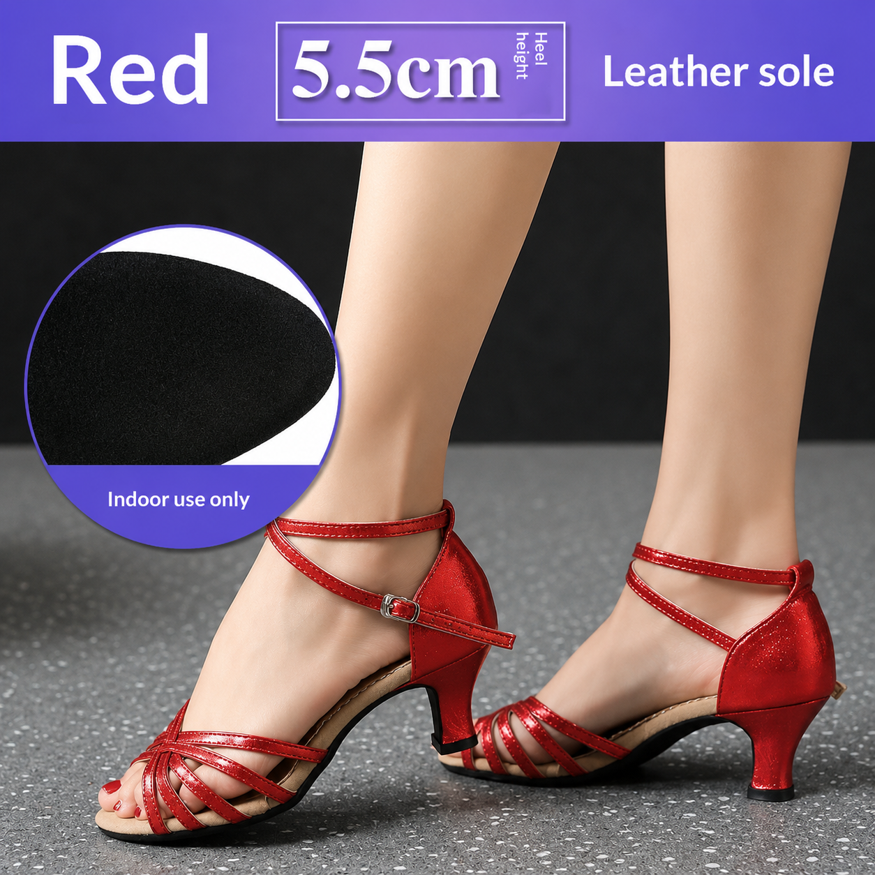 Faline | Women’s Orthopedic Strappy Kitten Heel Sandals