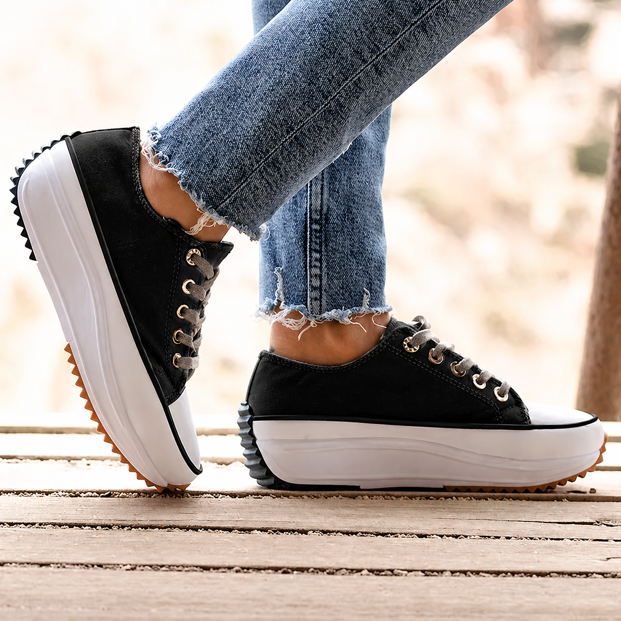 Avery | Platform Orthopedic Casual Sneakers with Cushioned Support