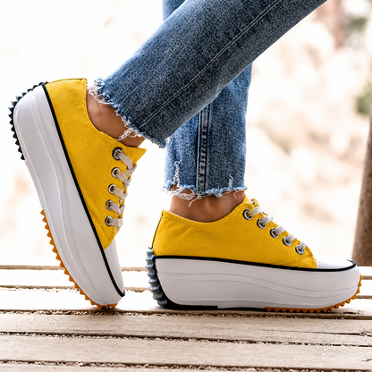 Avery | Platform Orthopedic Casual Sneakers with Cushioned Support