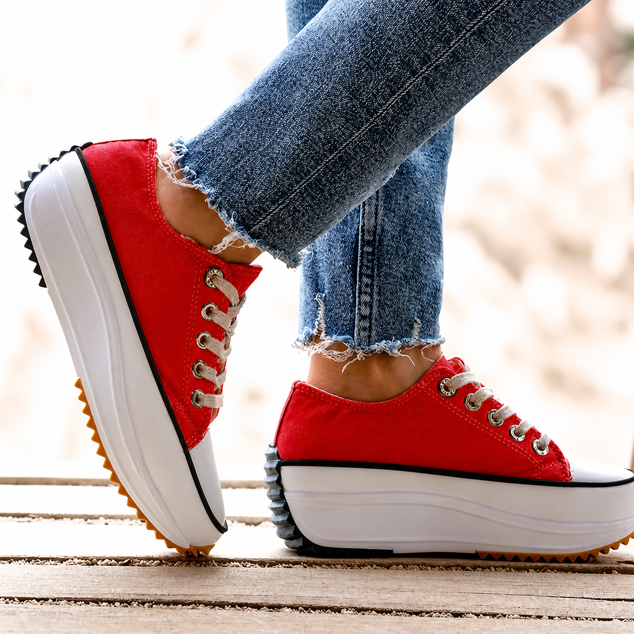 Avery | Platform Orthopedic Casual Sneakers with Cushioned Support