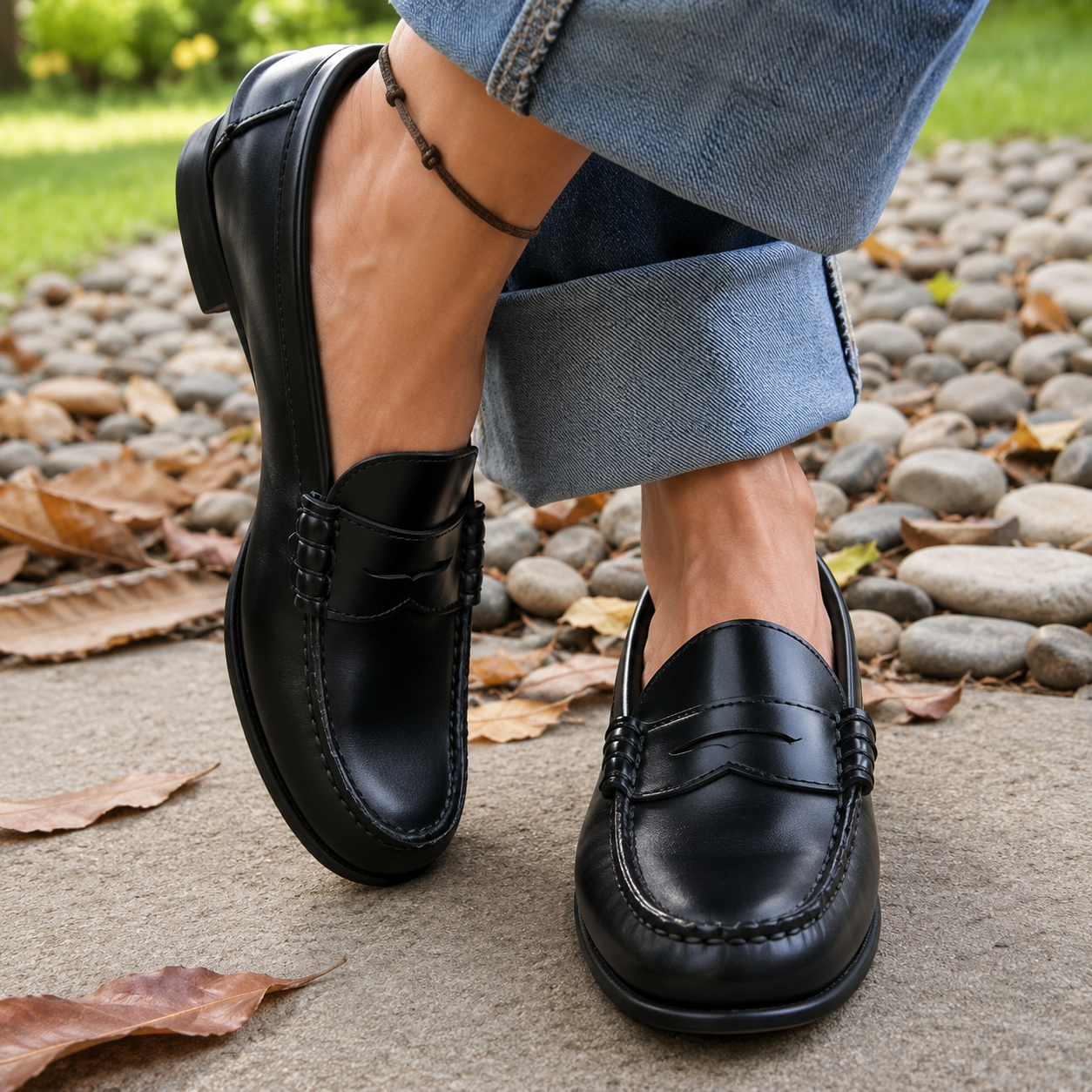 Arthur | Classic Leather Slip-On Loafers with Orthopedic Comfort Sole