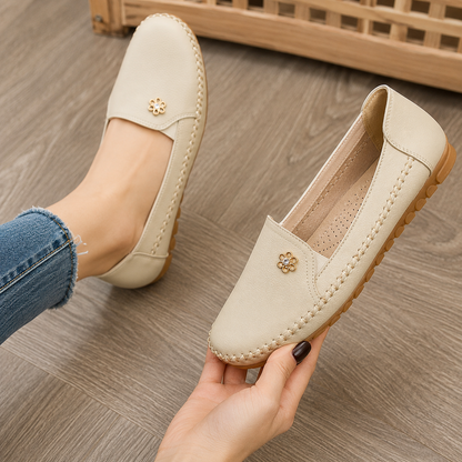 OrthoCare Plus Size Loafers - Soft Flat Design