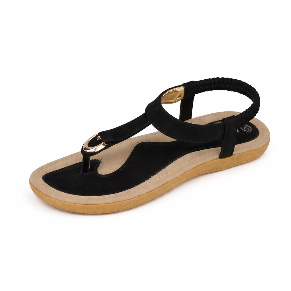 OrthoCare Flat Heel Sandals - Summer Elegance And Comfort