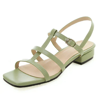 Willa | Orthopedic Low Heels Belts Above Casual Sandals