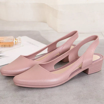 Callie | Orthopedic Slingback Low-Heel Pumps – Elegant Everyday Comfort