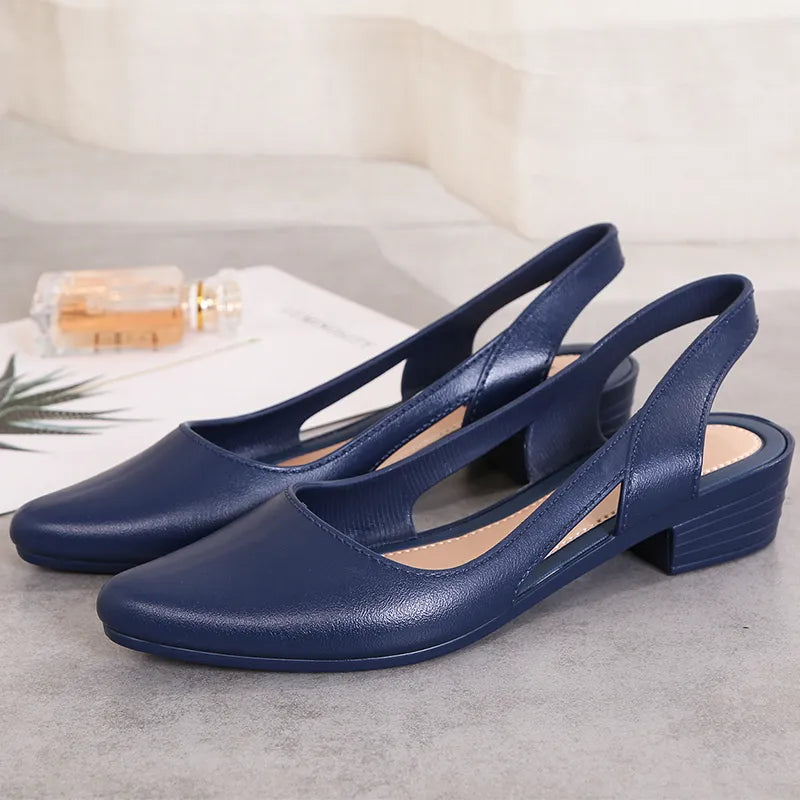 Callie | Orthopedic Slingback Low-Heel Pumps – Elegant Everyday Comfort