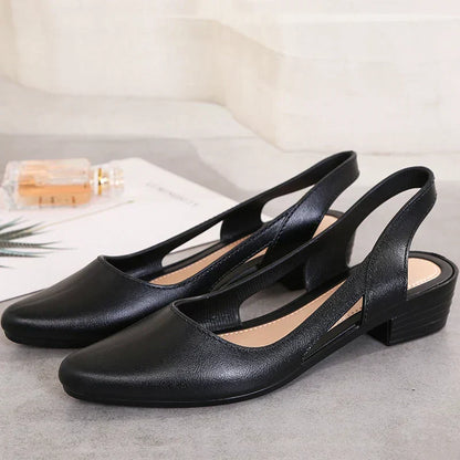 Callie | Orthopedic Slingback Low-Heel Pumps – Elegant Everyday Comfort
