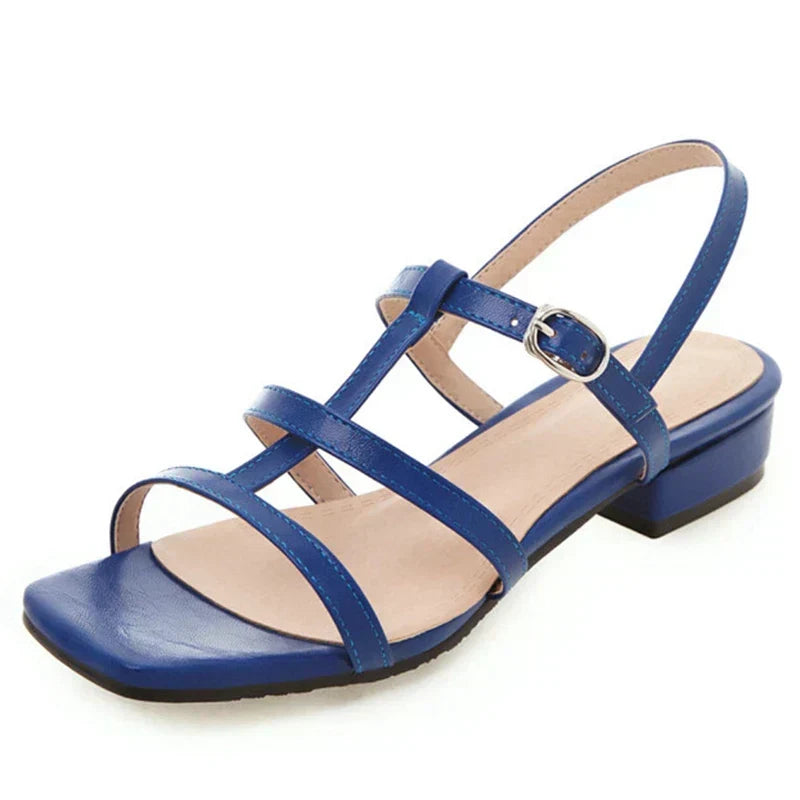 Willa | Orthopedic Low Heels Belts Above Casual Sandals