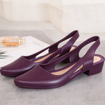 Callie | Orthopedic Slingback Low-Heel Pumps – Elegant Everyday Comfort