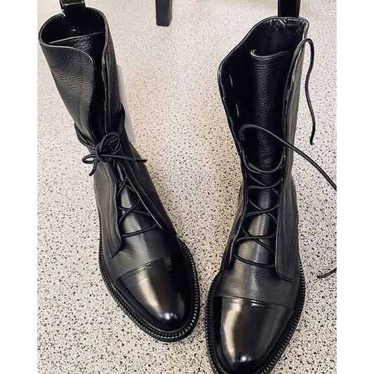 Lexi | Women’s Orthopedic Lace-Up Leather Boots