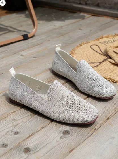 Rose | Women’s Orthopedic Knitted Slip-On Comfort Flats