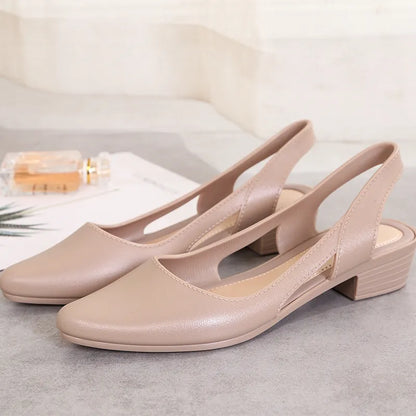 Callie | Orthopedic Slingback Low-Heel Pumps – Elegant Everyday Comfort