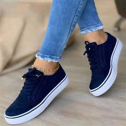 Hattie | Orthopedic Platform Casual Lace-Up Sneakers