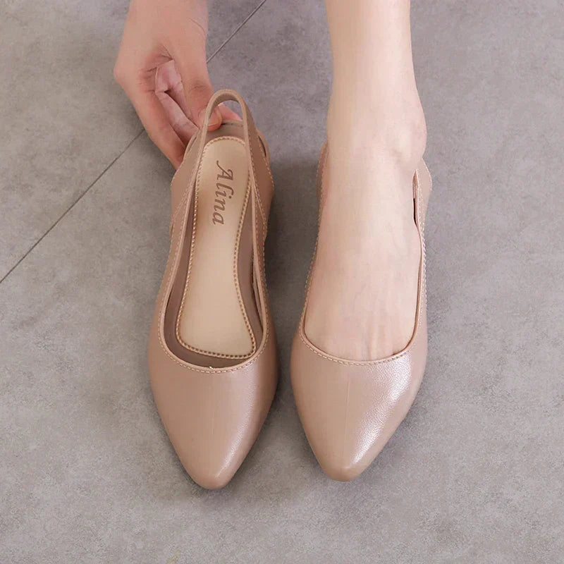 Callie | Orthopedic Slingback Low-Heel Pumps – Elegant Everyday Comfort