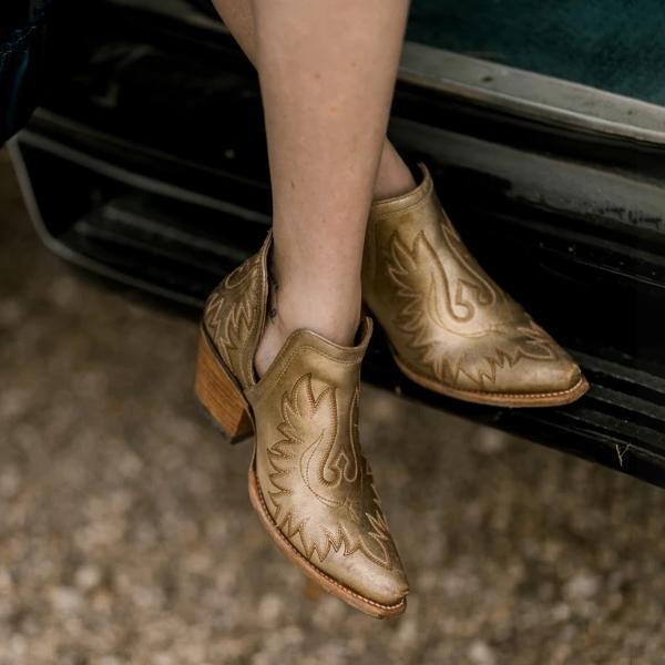 Fabia | Orthopedic Women’s Western Ankle Cowboy Boots