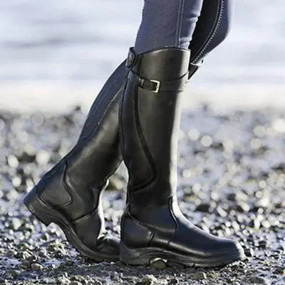Hannah | Women’s Tall Riding Boots with Orthopedic Cushioning Support