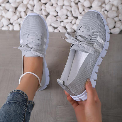 OrthoCare Lace-Up Mesh Shoes - Comfort And Style
