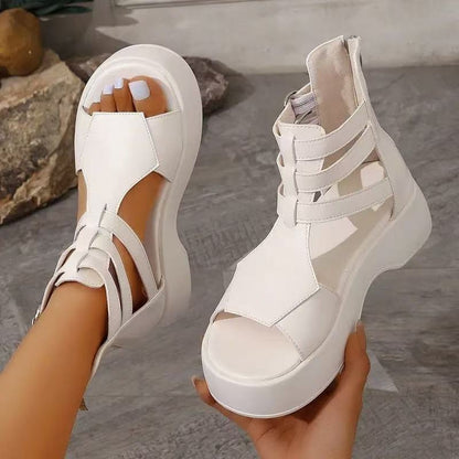 Liora | Women’s Orthopedic Gladiator Platform Sandals