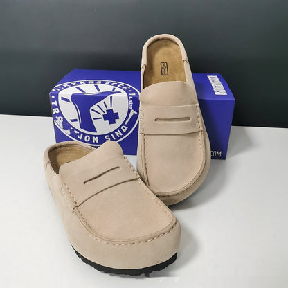 OrthoCare Mule Slippers - Retro Closed Toe Comfort