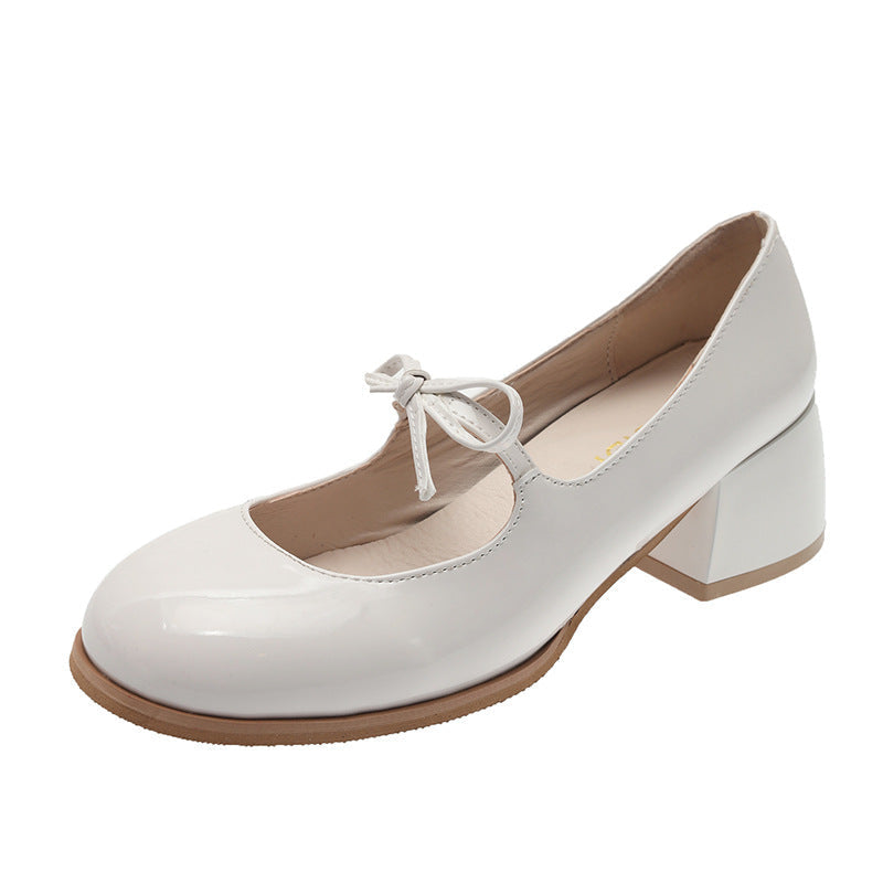 OrthoCare Mary Jane Shoes - Vintage Bow Comfort
