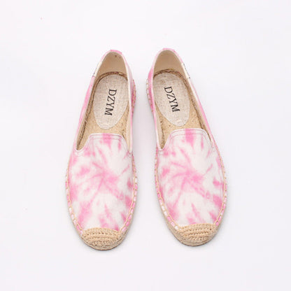 OrthoCare Animal Print Espadrille Slip-On Flats