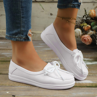 Elysia | Women’s Orthopedic Bow Slip-On Casual Flats