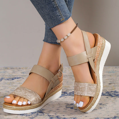 Tahlia | Women’s Orthopedic Espadrille Wedge Comfort Sandals